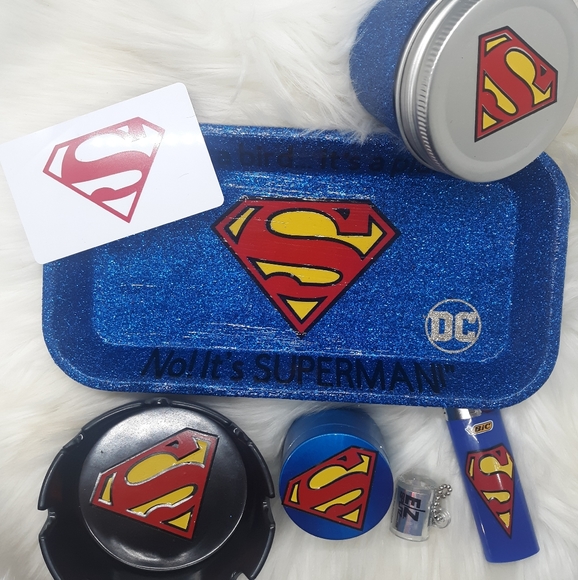 Custom 7pc Superman Stoner Set - Picture 3 of 4